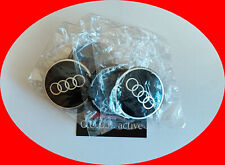 Audi Nabendeckel, -81A.601.170.A schw. glänzend Original Audi NEU 👉  4Stück 👈