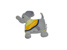 Elefant Ewald grau grün gelb