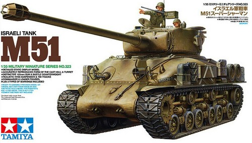 Tamiya 35323 m51 tank panzer - m51,