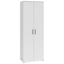 Drehtürenschrank - weiß -