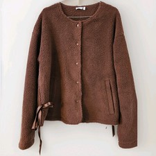 Asos teddyfleecejacke braun - asos,