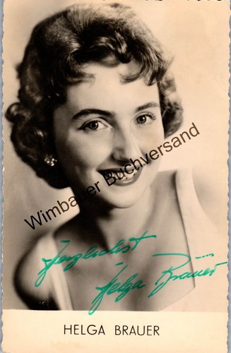 Original autogramm helga - original,