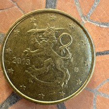 50 Eurocent Münze Finnland 2013 Umlaufmünze Kursmünze Sammelmünze Gedenkmünze