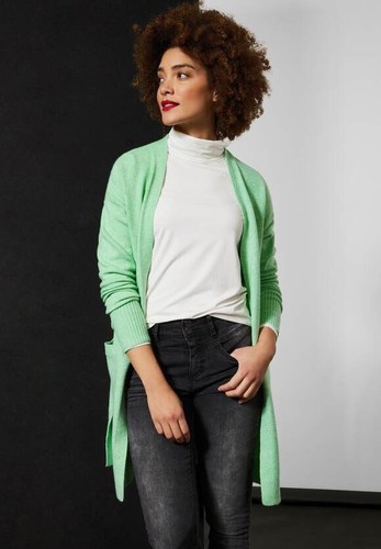 Street one basic - long, cardigan