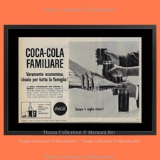 60er Jahre * Original Werbung " Coca-Cola Familie, vier Gläser, Typ 2