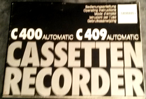 Grundig c400 c409 - c400, automatioc
