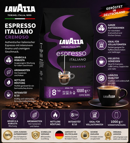 Lavazza espresso italiano - espresso,