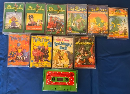 11x kinder hörspiel kassetten - kinder,