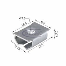 10 x Halteklammer Blechmutter