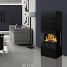 Wamsler Kaminbausatz Modulo 57/150 U Schwarz Kaminofen Holzofen