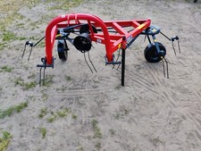 Heuwender ABRA Kreiselheuer 2,7m 2x5 Arme Schwader Futterwender Traktor kat 1/2