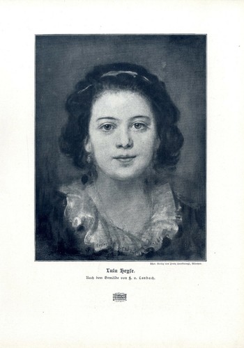 Franz von lenbach lulu heyse - franz,