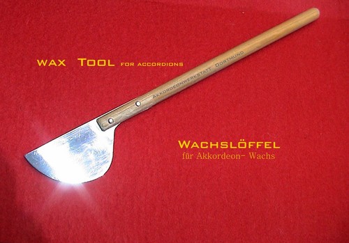Wachslöffel für akkordeon - für,