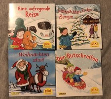 4 Pixi - Weihnachten, Pixi Buch Nr. 2714/2720/2790/2791, Carlsen, 2024/2025, Neu