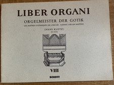 Liber Organi - Orgelmeister der Gotik - Band VIII - Ed 2536