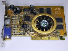 AGP 8x Grafikkarte Prolink nVidia GeForce4 Ti 4200, 64 MB DDR, VGA TV, gebraucht