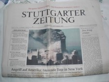 Zeitung SZ Stuttgarter Zeitung