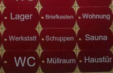 Schlüsselanhänger mit Gravur auf Aluminium, Ersatzschlüssel, Hausmeister, Mieter