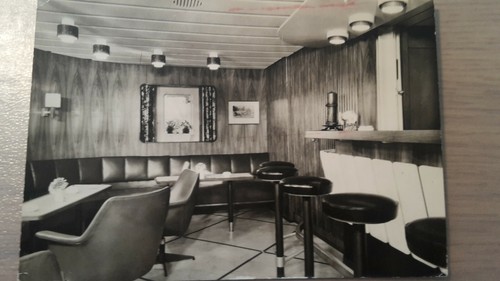 Postkarte motorschiff - postkarte,