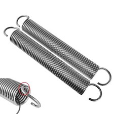 2x Garagentor Feder 480x50x6mm Garagentorfedern Garage Tor Zugfedern Ersatzpaar