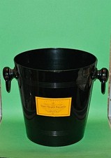 VEUVE CLICQUOT Champagner Kühler Sektkühler Eiskübel Metall 80er Jahre