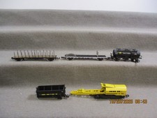 Tomix/Div Spur N Kesselwagen u.a. Güterwagen 5-teilig ohne OVP C141