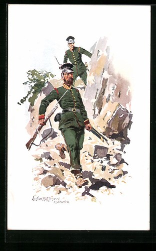 Künstler anton hoffmann - künstler-ak,