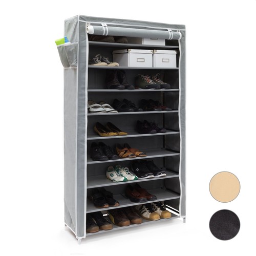 Schuhschrank mit stoffbezug
