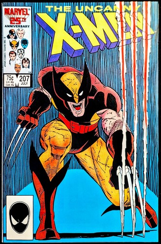 Uncanny men 207 vf - x-men, #207