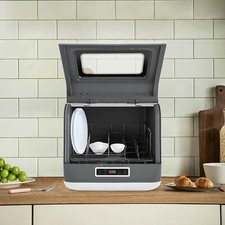 3-Reinigungsmodi Tragbarer Geschirrspüler Mini-Geschirrspüler Spülmaschine