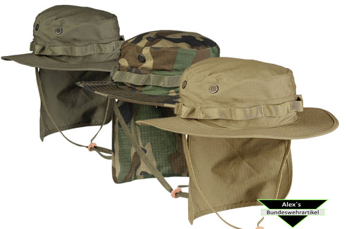 Brit armee boonie neckflap - brit.,