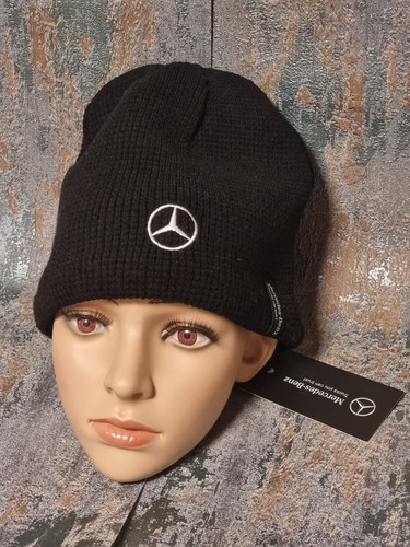 Mercedes benz fleece beanie - mercedes-benz,
