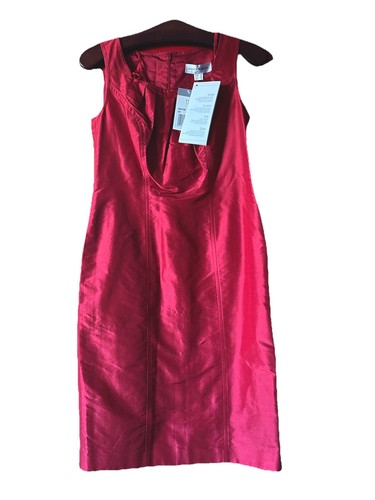 Seidenkleid kleid seide rot - kleid,
