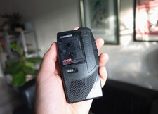 ✅TOP✅ Vintage TELEFUNKEN Dictaphone PD 20 S Diktiergerät Micro-Cassette Recorder