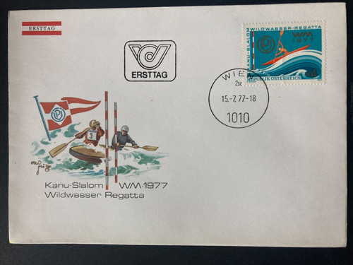 österreich 1977 ersttagsbrief - 1977,