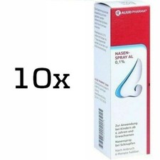 10x Nasenspray AL 0,1% 10ml