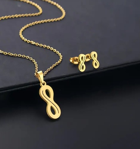 Halskette ohrringe set - halskette,
