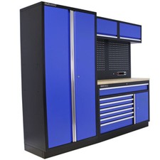 Werkstatteinrichtung Werkstattmöbel Werkbank Komplett Werkstattset Kraftmeister