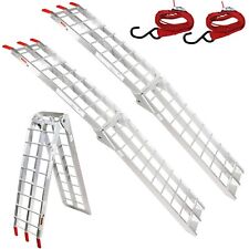 Auffahrrampe Rampe Verladerampe klappbar Laderampe Schiene 680kg pro Paar Alu R4