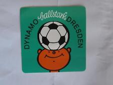 Dynamo Dresden-Ballstark-original DDR Aufkleber-80er Jahre