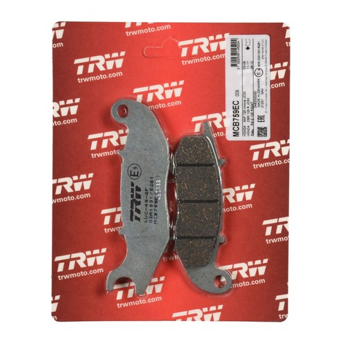Trw bremsbelag organisch - bremsbelag,
