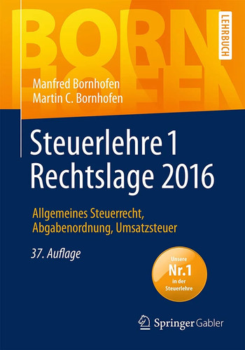 Bornhofen steuerlehre - steuerlehre, 1
