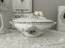 Shabby Chic Antikoptik Deko Vintage Suppenterrine Porzellan Brocante Landhaus?