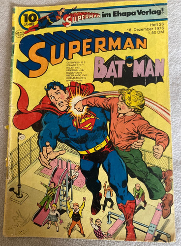 Superman und batman ehapa - und,