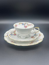 Edles Porzellan Kaffee-Set von Edelstein Bavaria – Serie Maria Theresia 3-teilig