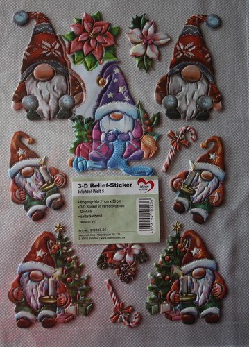 Relief sticker - 3-d, relief-sticker