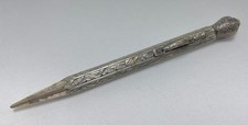 Antiker Silber- Bleistift 835er Silber - Drehbleistift mit Perle #J7