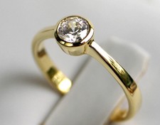 ECHT GOLD *** Ring Zirkonia