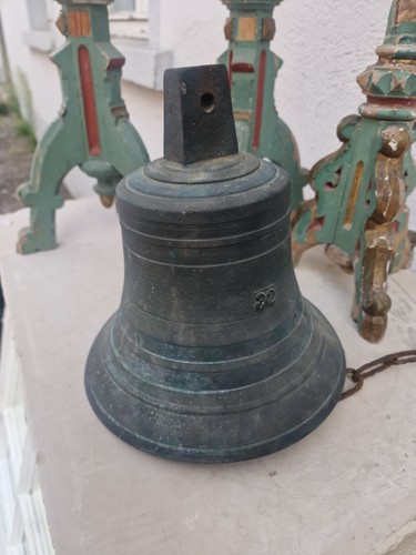 Große antike bronze glocke - große,