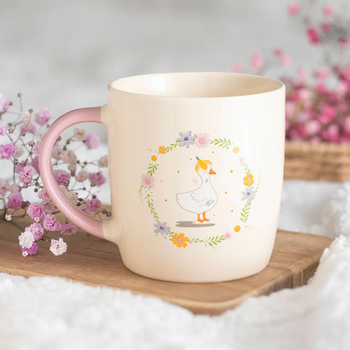 Nostalgische tasse floral - nostalgische,